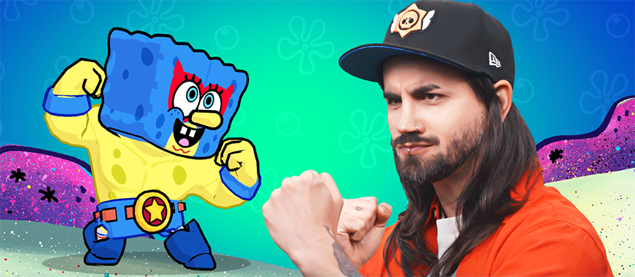 скин «Эль Губка» в Brawl Stars скин «Эль Губка»